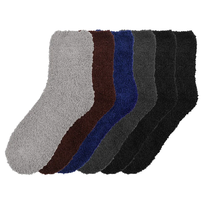 cozy alpaca socks for lounging-MOPAS LADIES PLUSH SOFT SOCKS (30301_PLAIN3)