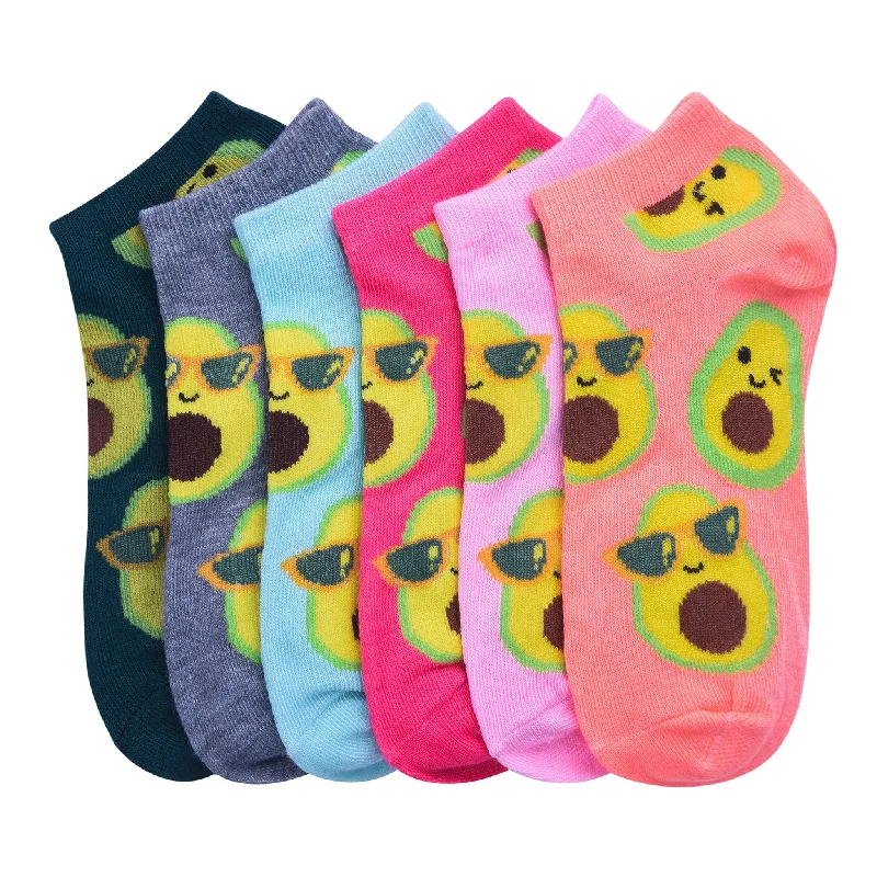 extra-wide socks for swollen feet-MAMIA SPANDEX SOCKS (AVOCADO)