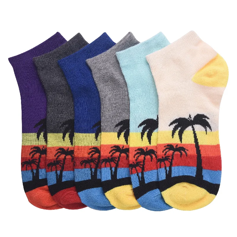 soft cotton socks with grip-MAMIA SPANDEX SOCKS (OASIS)