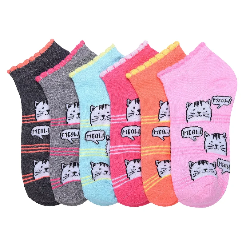 fuzzy chenille socks for warmth-MAMIA SPANDEX SOCKS (SCMEOW)