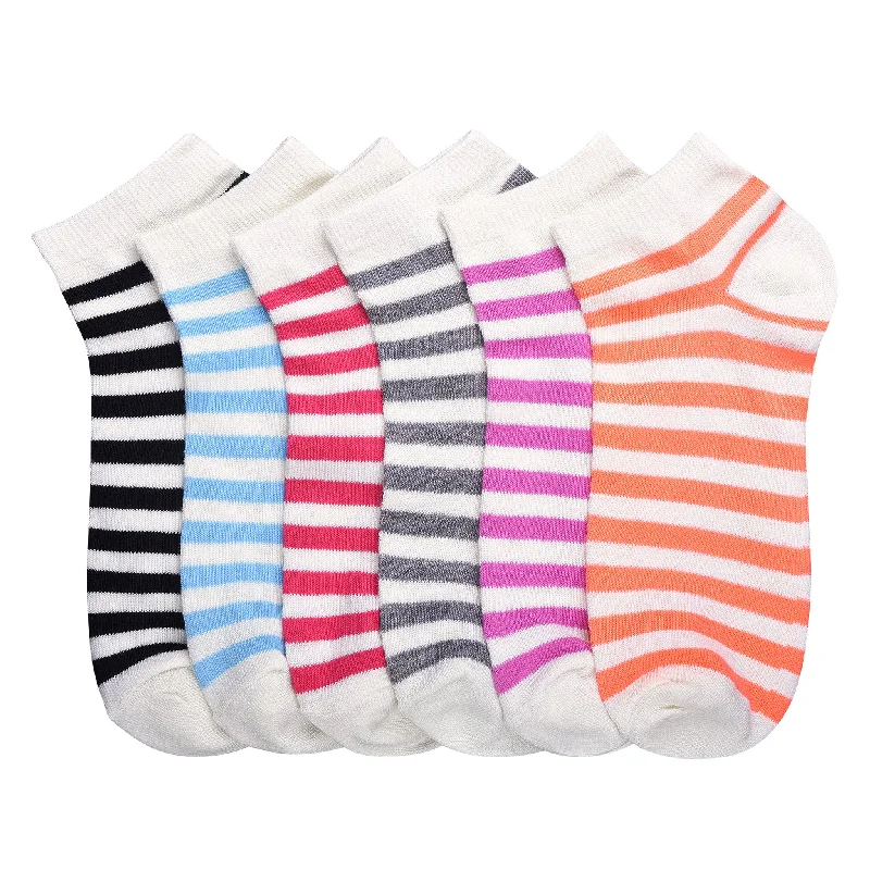 eco-friendly hemp socks for green-MAMIA SPANDEX SOCKS (STRIPE)