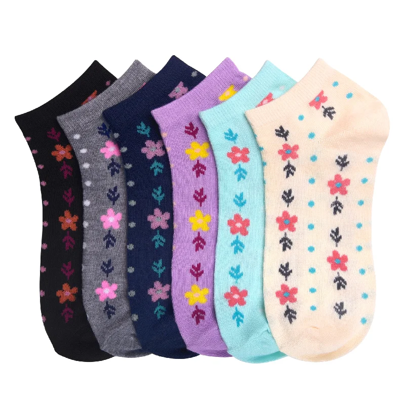 elegant socks for cocktail parties-MAMIA SPANDEX SOCKS (TIDY)