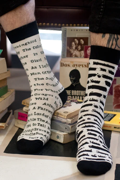 cushioned socks for dance practice-Banned Books Crew