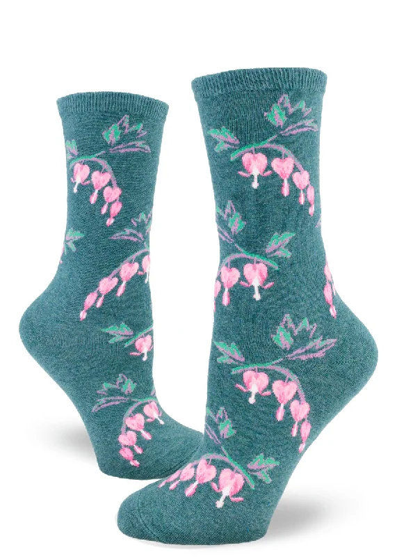 eco-friendly hemp socks for green-Bleeding Heart Crew