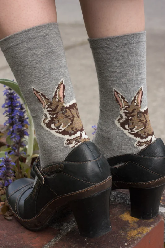 supportive socks for desk jobs-Bunny Crew