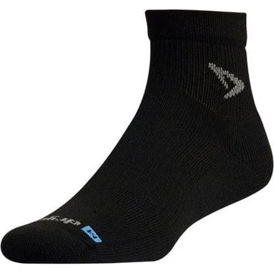 fuzzy chenille socks for warmth-Drymax Running 1/4 Crew Socks