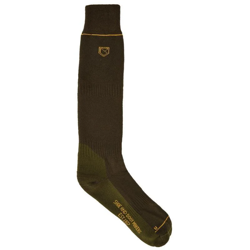 extra-wide socks for swollen feet-Dubarry Kilrush PrimaLoft Merino Sock - Olive