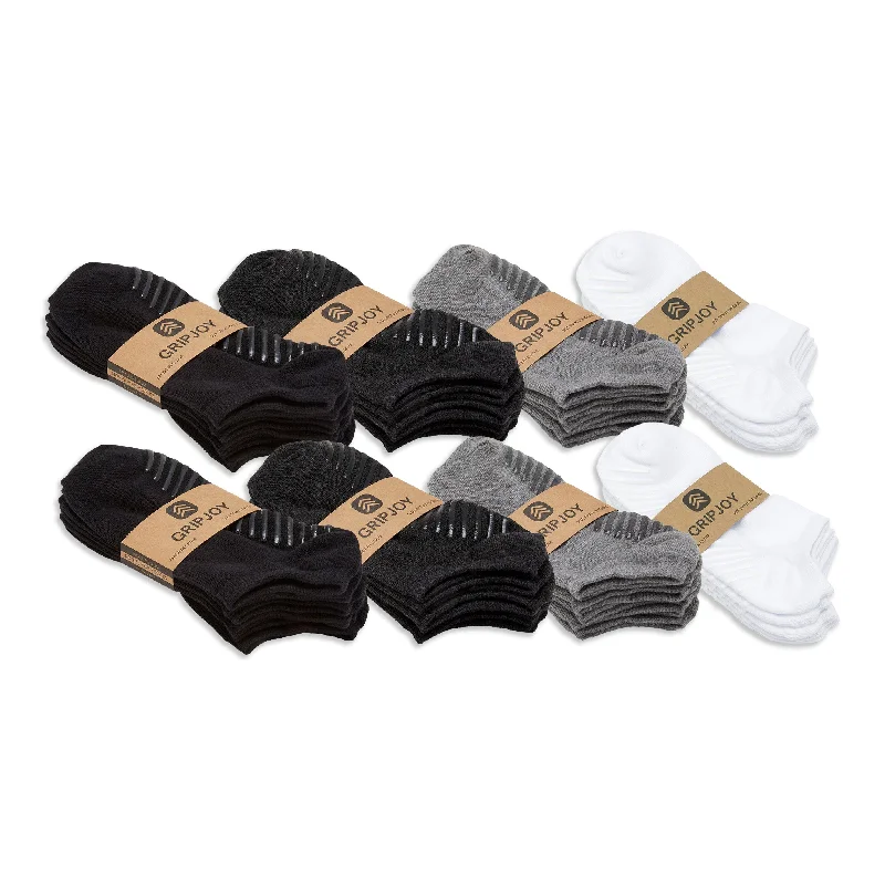 moisture-wicking socks for soccer-Men's Low Cut Grip Bundle