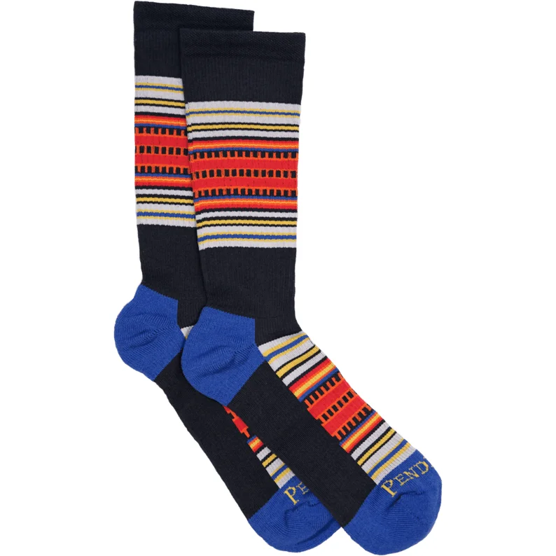 cute bear socks for kids-Pendleton National Park Adventure Crew Socks