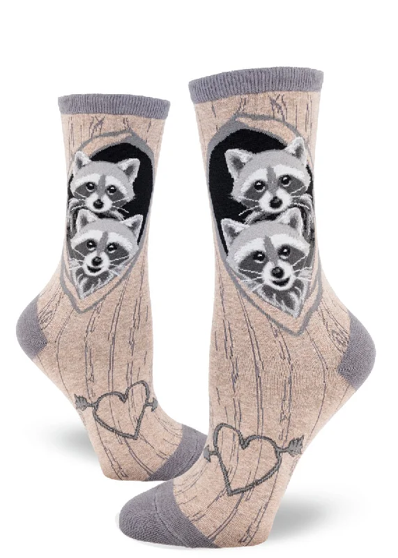 elegant lace socks for dresses-Raccoon’s Den Crew