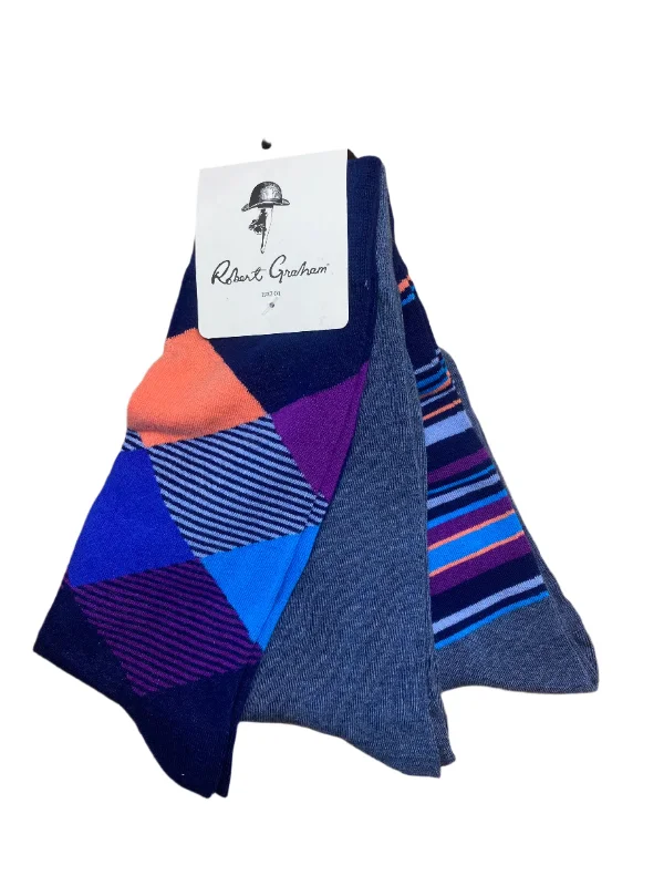 durable socks for farm work-Robert Graham Dress Socks 3PK