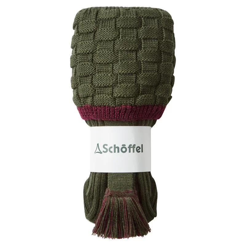 stylish knee-high socks for skirts-Schoffel Teigh Mens Merino Socks - Woodland