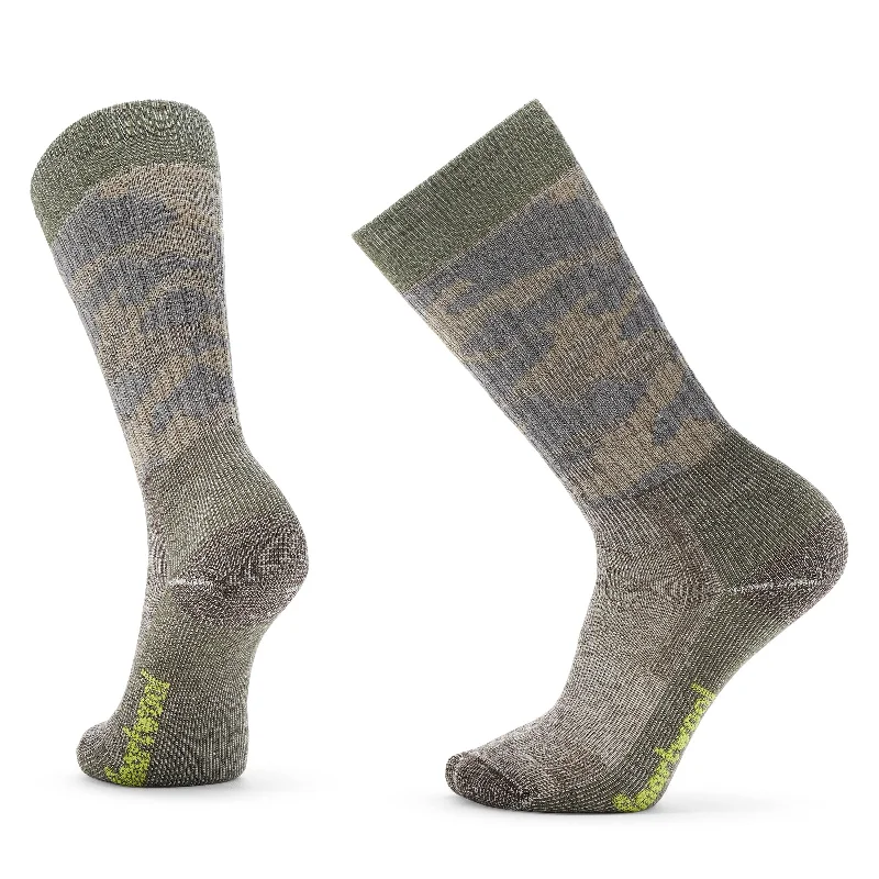 cushioned socks for gym floors-Smartwool Hunt Classic Edition Camo Tall Crew Socks