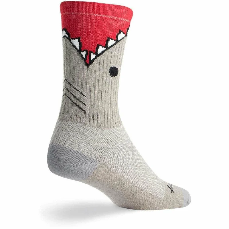 thick knit socks for snow days-SockGuy Bite Me Performance Crew Socks