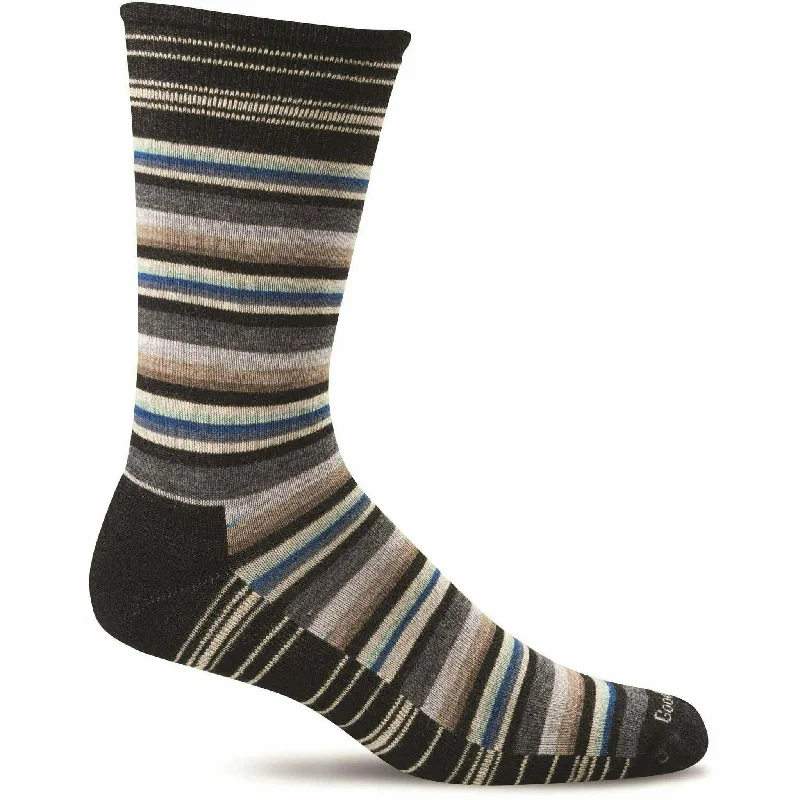 durable socks for farm work-Sockwell Mens Fiesta Essential Comfort Crew Socks