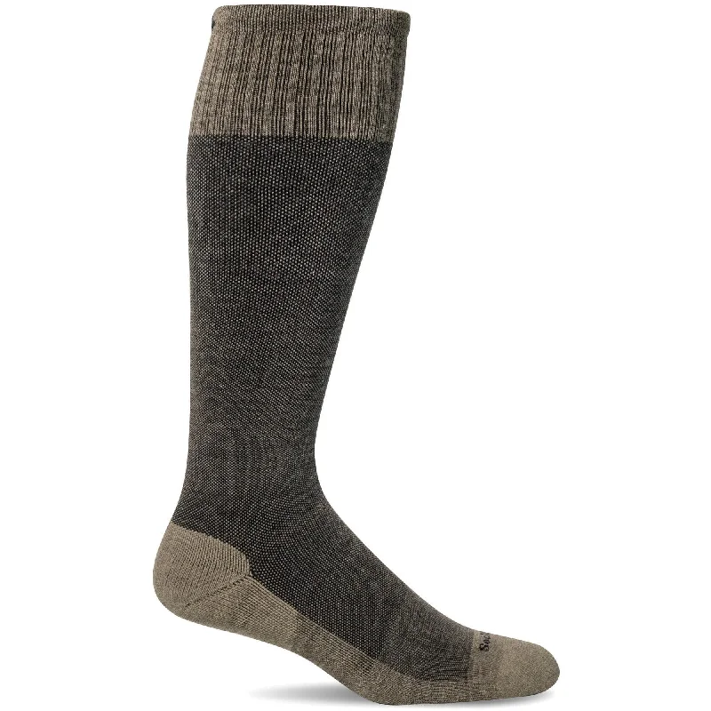 lightweight no-show socks for loafers-Sockwell Mens The Basic Moderate Compression Socks