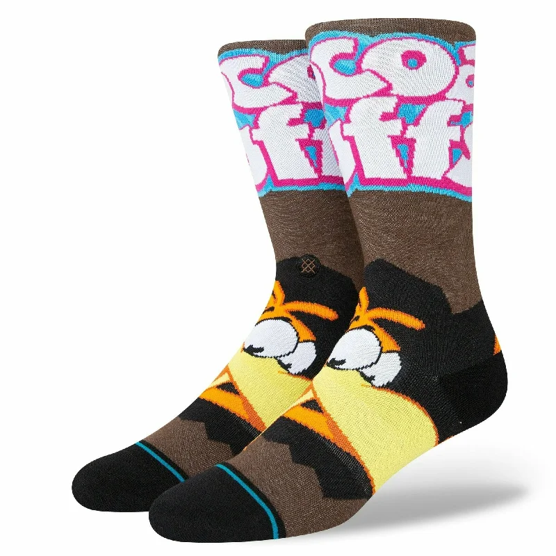 cushioned socks for crossfit-Stance Cocoa Puffs Crew Socks