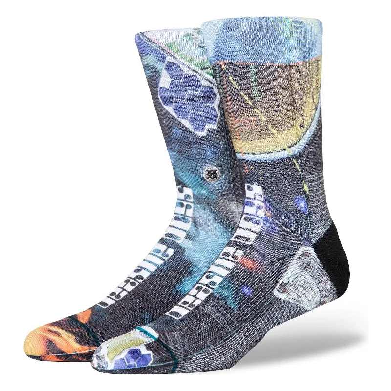 soft fuzzy socks for movie nights-Stance M485A Crew Socks