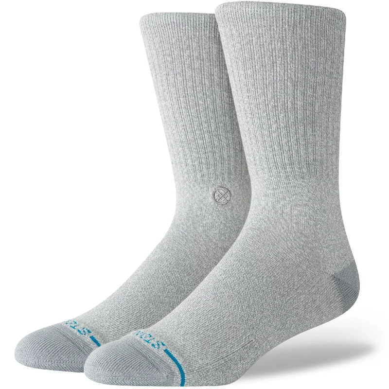 supportive socks for varicose veins-Stance Mens Icon Crew Socks