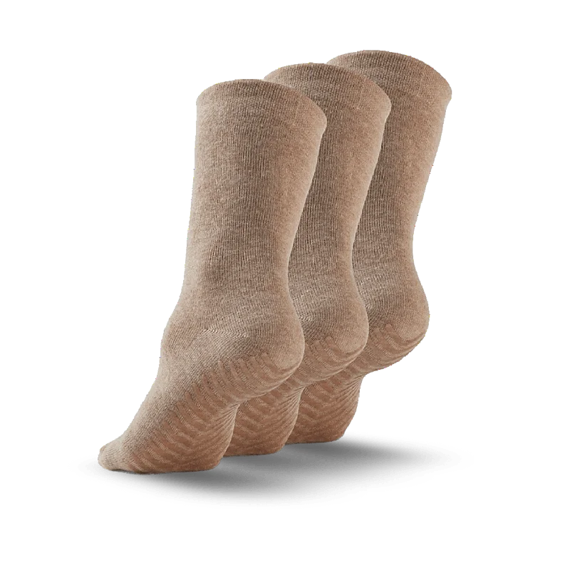 elegant socks for cocktail parties-Test Crew Beige