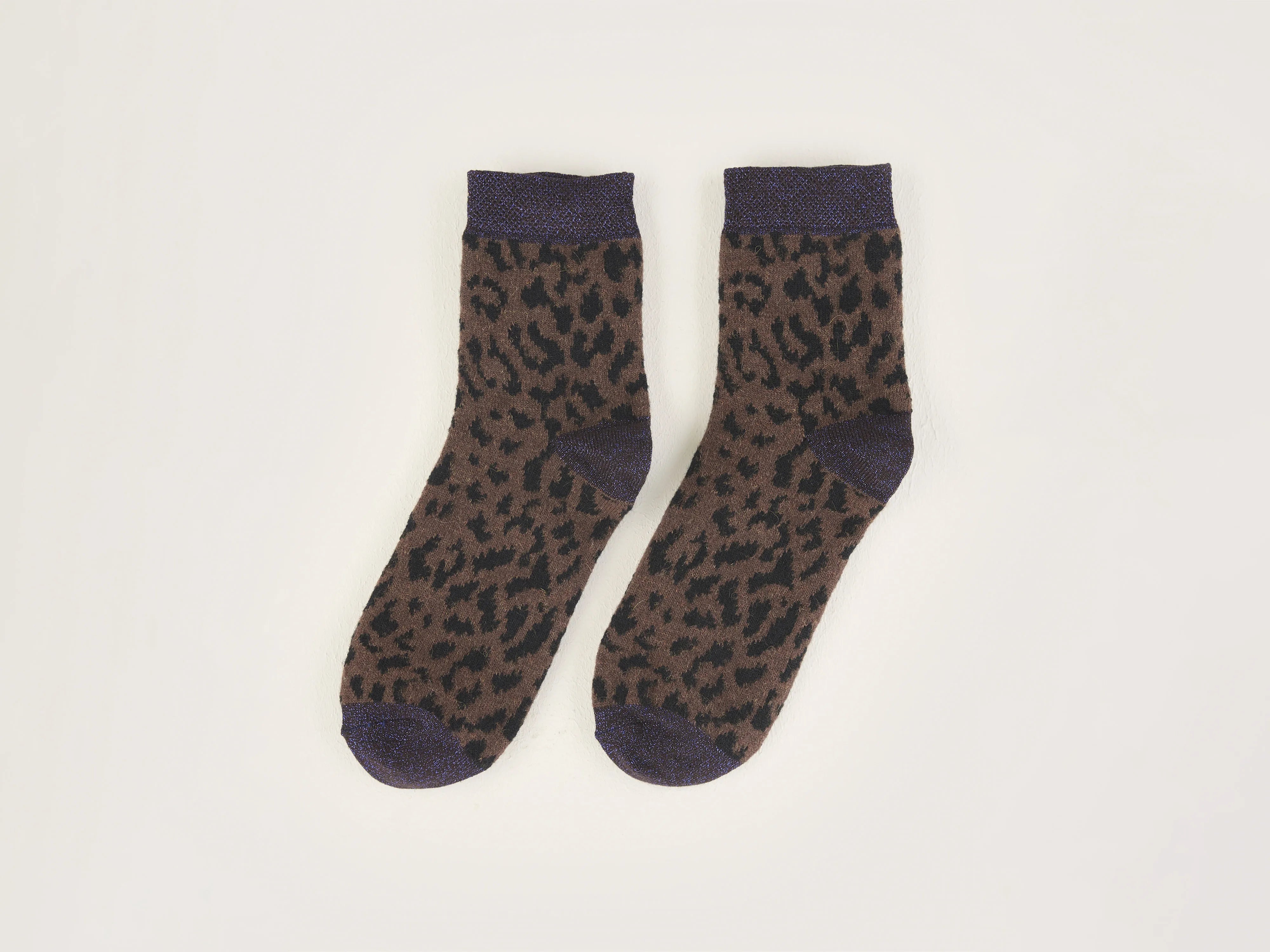 colorful socks with star patterns-Bopar crew socks (242 / W / DISPLAY A)