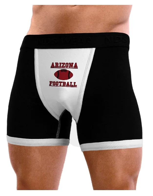 thick briefs for snowboarders-Arizona Football Mens Boxer Brief Underwear by TooLoud