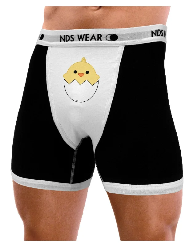 durable trunks for outdoor work-Cute Hatching Chick Design Mens Boxer Brief Underwear by TooLoud