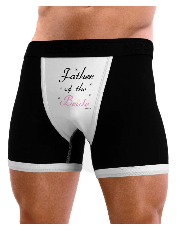 supportive trunks for heavy lifting-Father of the Bride wedding Mens Boxer Brief Underwear by TooLoud