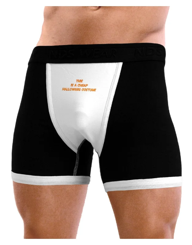 premium silk boxers for softness-This is a Cheap Costume Mens Boxer Brief Underwear