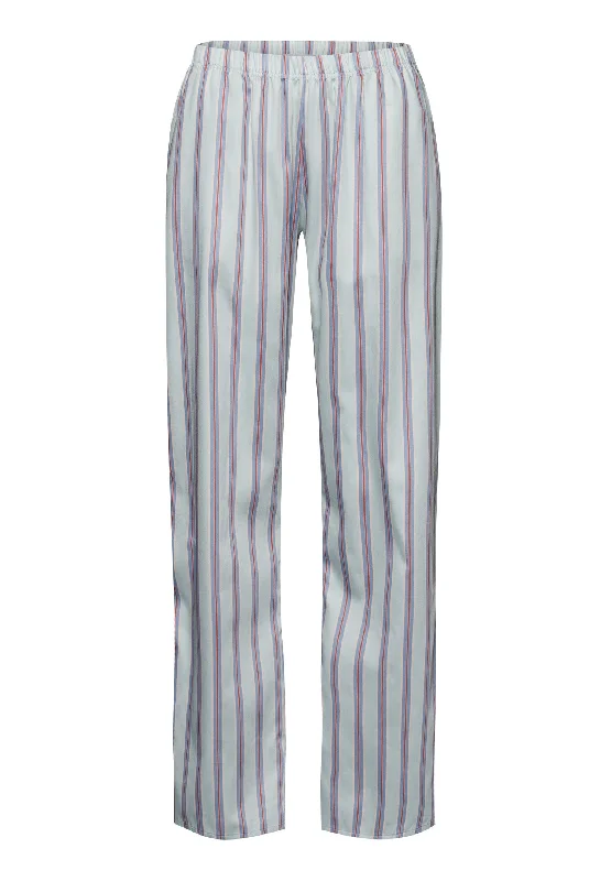 thick knit pajamas for winter-Sleep And Lounge Cotton Pajama Pants | Balanced Stripe 74848-2164