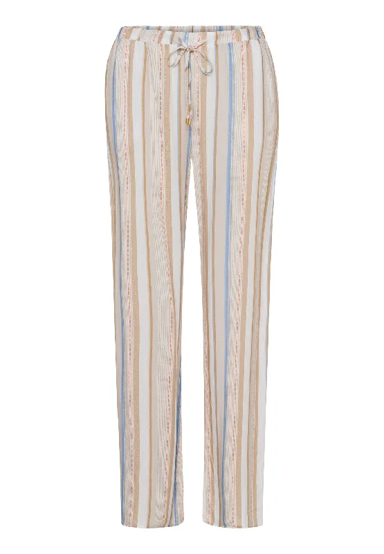 cute emoji pajamas for teens-Sleep And Lounge Woven Long Pant | Textured Stripe 77617-2953