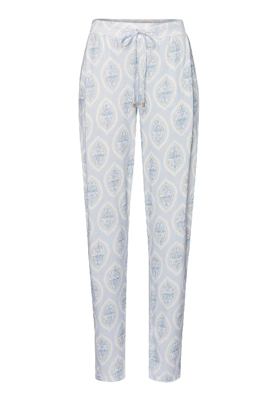 high-thread-count pajamas for luxury-Sleep And Lounge Knit Pants Print | Soft Arabesque 77882-2365