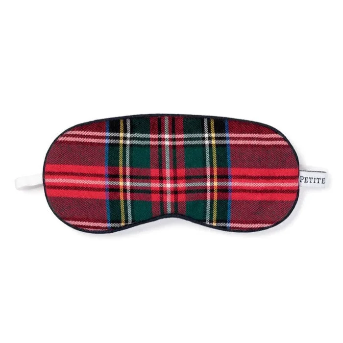 seamless pajama shorts for summer-Kids Imperial Tartan Traditional Sleep Mask