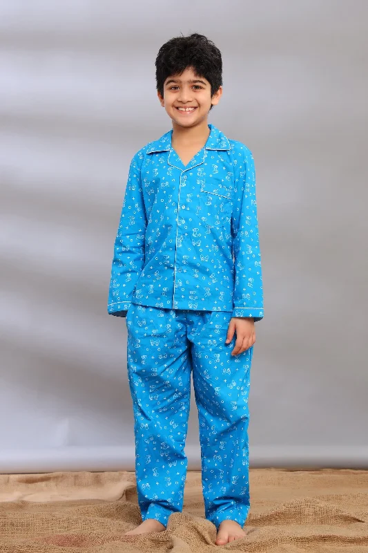 supportive pajamas for postpartum-Gamer Dreamer Pajama Set for Boys