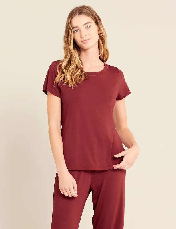 seamless pajama sets for softness-Ruby Goodnight Women's Bamboo Sleep Tee