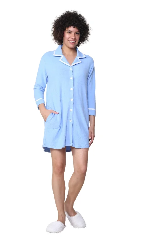 vibrant rainbow pajama shorts-The Comfort Collection Tailored Sleep Shirt