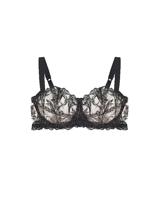 warm briefs for freezing weather-Audrey Balcony Bra