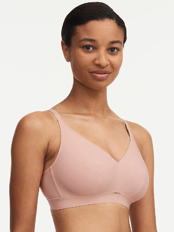 eco-conscious panties with recycled fabric-CHANTELLE 15N2 BARE ESSENTIAL LIGHTWEIGHT WIRELESS BRA