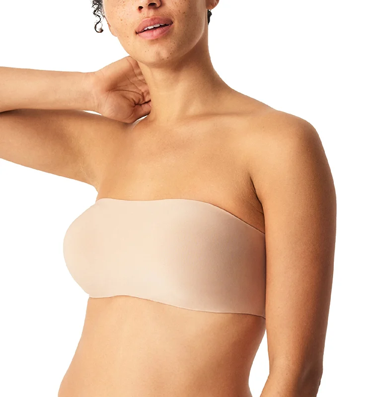 quirky panties with movie themes-Chantelle Softstretch Padded Bandeau Bra (C16A30) - Ultra Nude