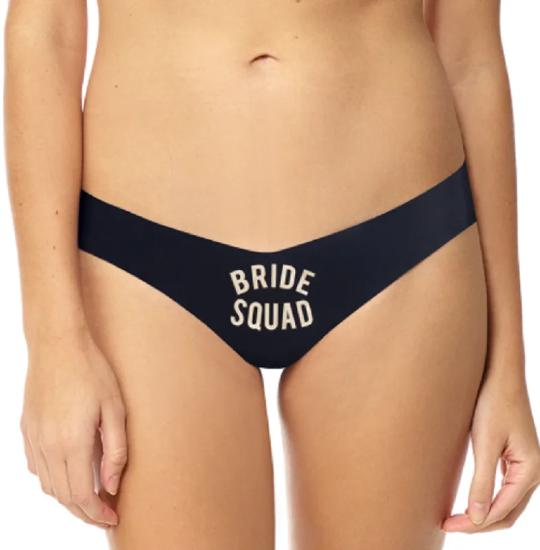 lightweight briefs for travel packs-Commando Applique Thong