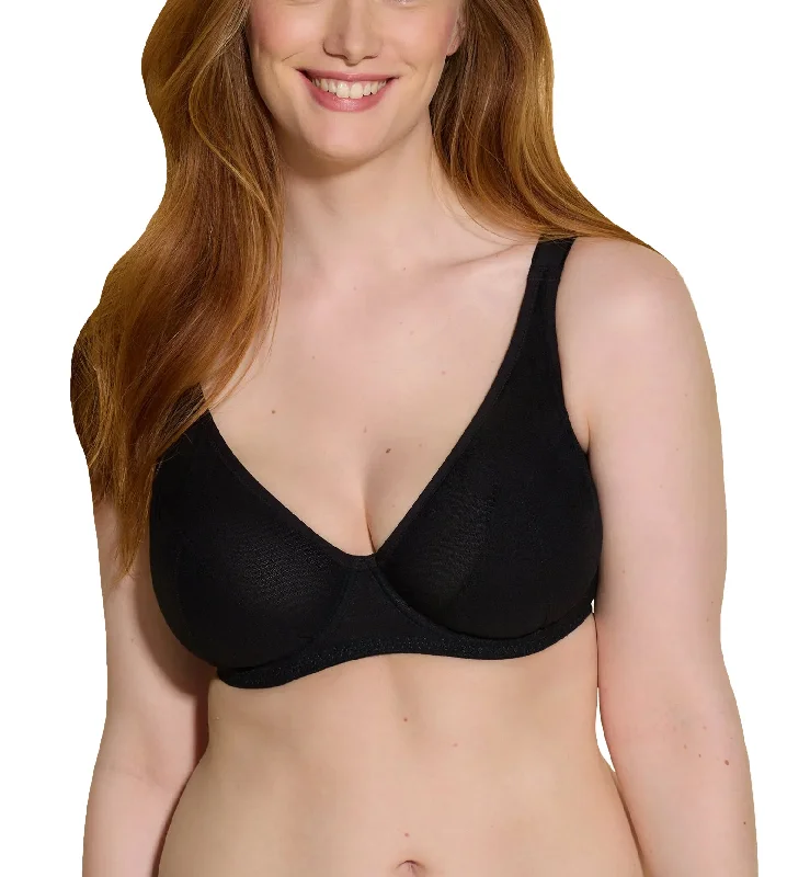 thick briefs for cold nights-Cosabella Soire Confidence Side Support Underwire Bra (SOIRC1138) - Black