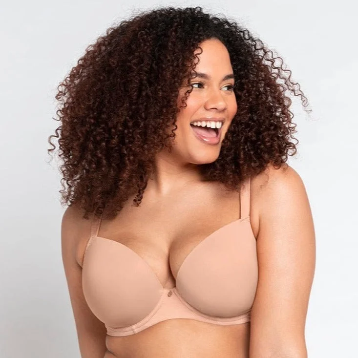 stretchy panties for active days-Curvy Kate Smoothie T-Shirt Bra *Final Sale*