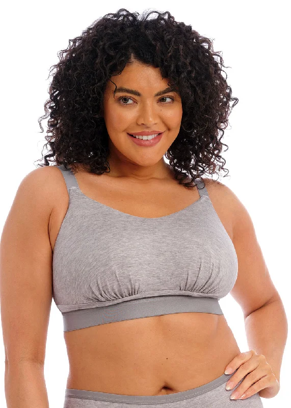 breathable panties for long flights-ELOMI EL301417 DOWNTIME NON WIRED BRALETTE