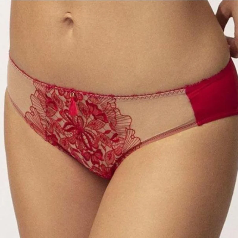 breathable mesh thong for ventilation-Empreinte Agathe Brief