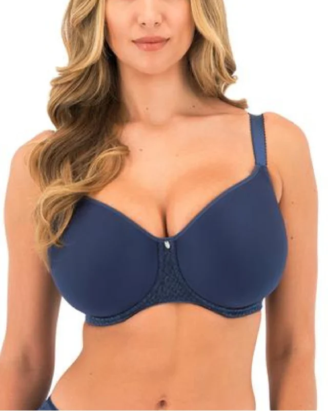 warm briefs for freezing weather-Fantasie Envisage Underwire Spacer Bra - Fl6912 - Navy