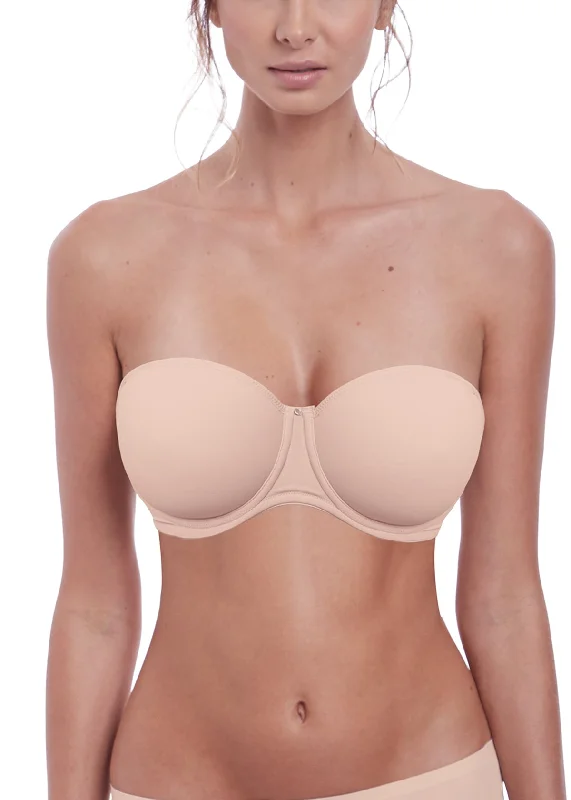 soft Modal panties for relaxation-FANTASIE FL2320 AURA UNDERWIRE STRAPLESS BRA