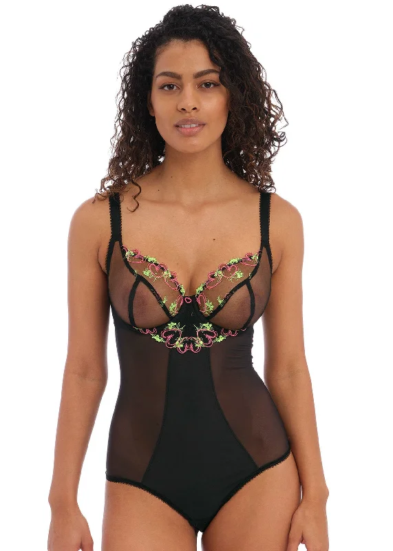 moisture-wicking panties for cycling-FREYA AA401093 LOVELAND BODYSUIT