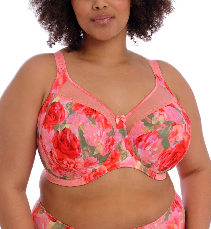 elegant panties for cocktail dresses-Goddess Kayla Support Underwire Bra (6162) - Rose Garden