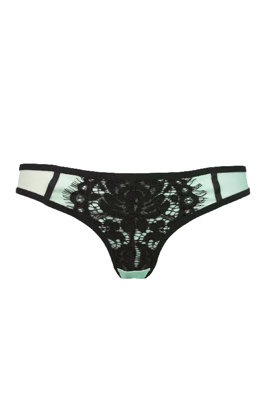 seamless hipster panties for leggings-Hedy Mint Brief