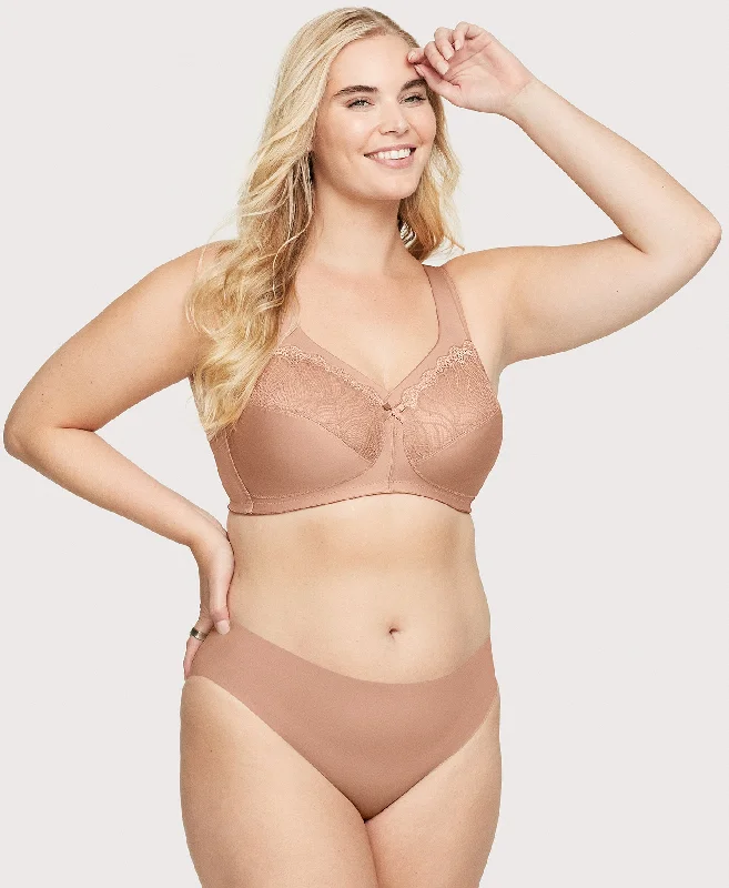 funny panties with puns-MagicLift Natural Shape Support Bra Cappuccino